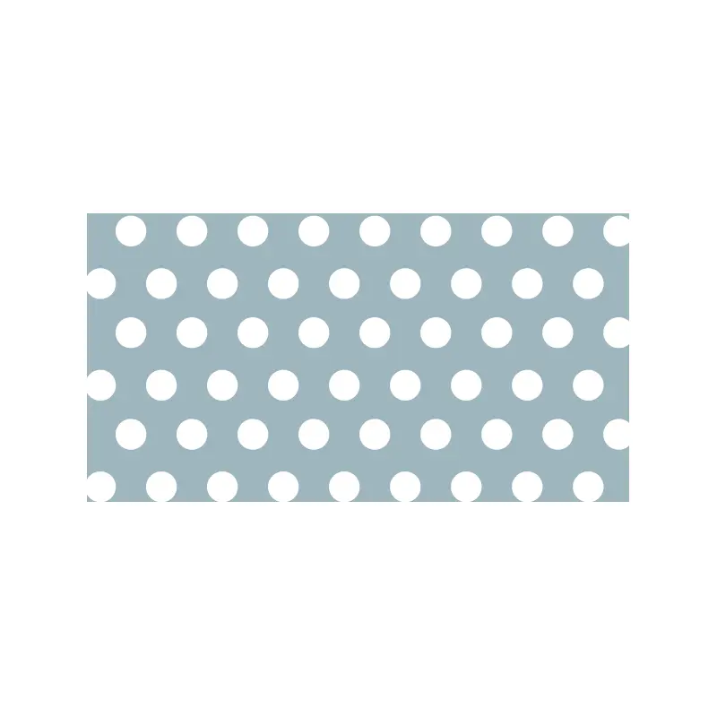 Chapa perforada con perforaciones redondas