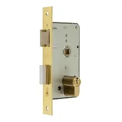 Cerradura de embutir para puerta de madera 1501