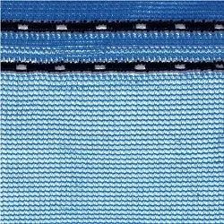 Malla Raschel para protección de fachadas
