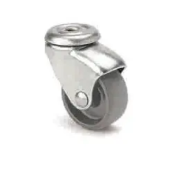 Rueda de polipropileno giratoria para pasador