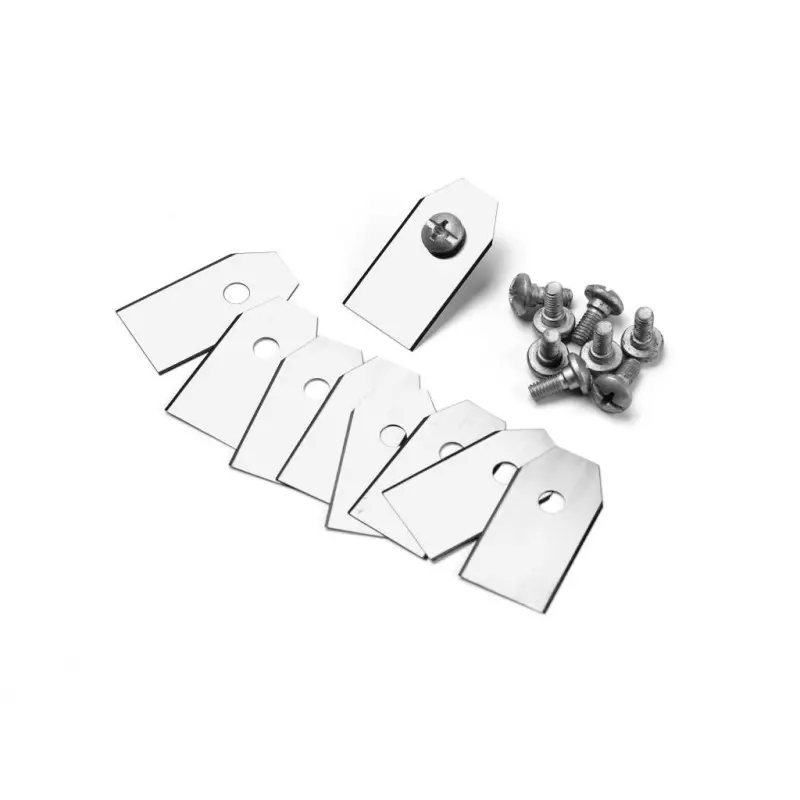 Pack de 9 cuchillas de recambio para Automower Husqvarna Pack de 9 cuchillas de recambio para Automower Husqvarna