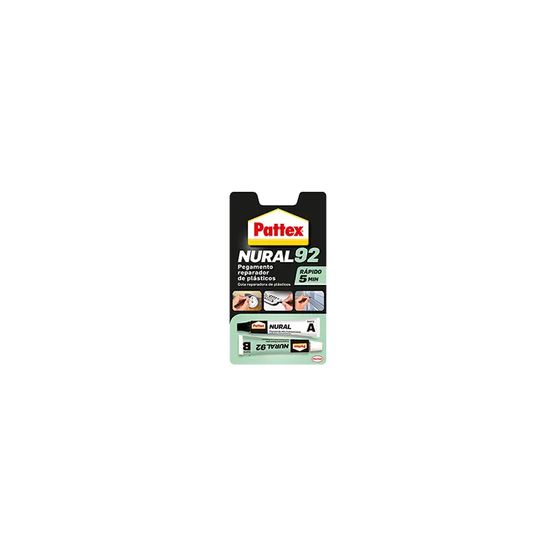 Nural 92 pegamento reparador de plásticos
