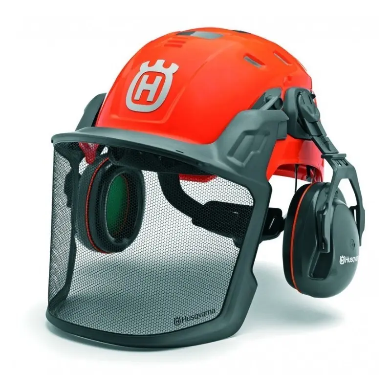 Kit Forestal Technical con casco, orejeras y pantalla
