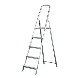 Escalera de aluminio Clasick con base metálica